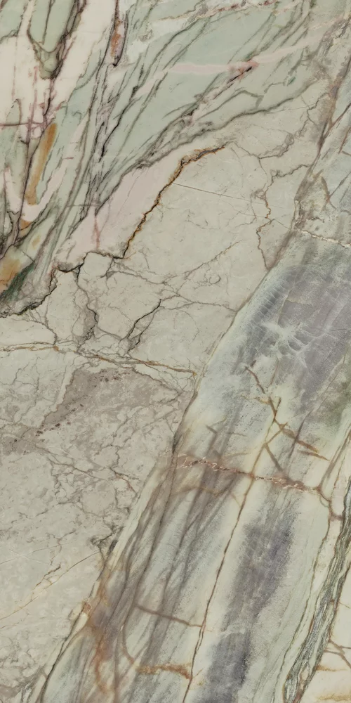 Gresie rectificata tip marmura Abstract Green 59.8x119.8, verde, finisaj mat [2]