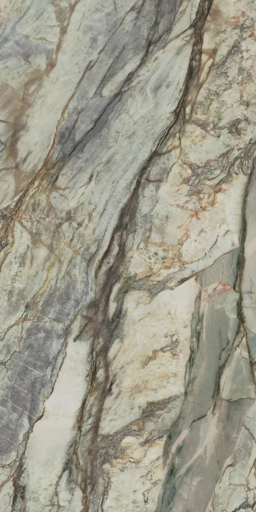 Gresie rectificata tip marmura Abstract Green 59.8x119.8, verde, finisaj mat [4]