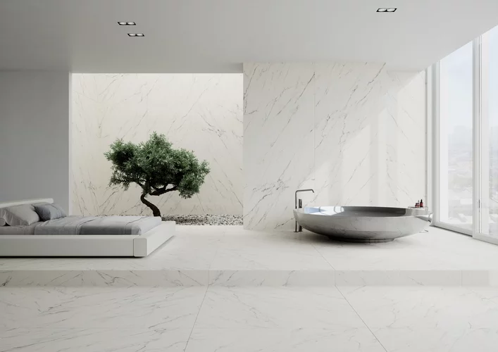 Lastra - Gresie portelanata XXL, Elite White 119.8x279.8, alb, finisaj lucios [5]