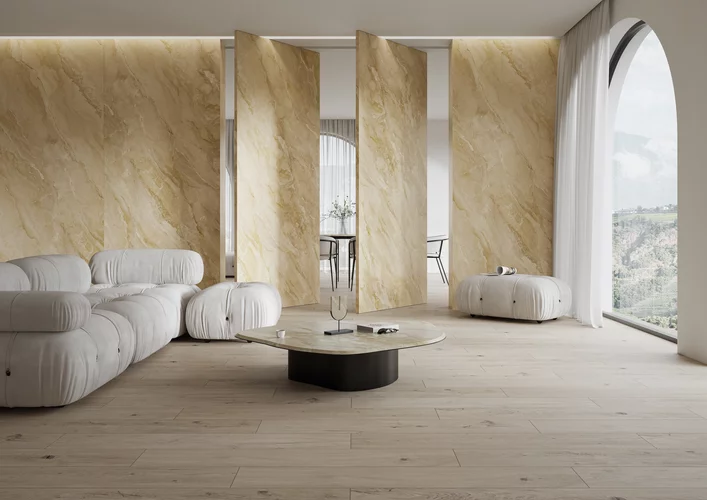 Lastra - Gresie portelanata XXL, Generous Beige 119.8x279.8, bej, finisaj semilucios [5]