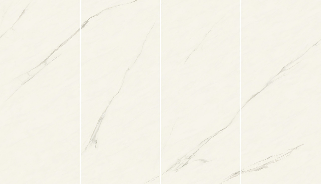 Lastra - Gresie portelanata XXL tip marmura Marvel Meraviglia Calacatta Meraviglia AK1J, 120x278 cm, alb, finisaj lucios [3]