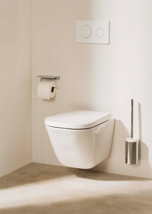 Suport perie WC Hotels, montat pe perete, A817587C00, crom [3]