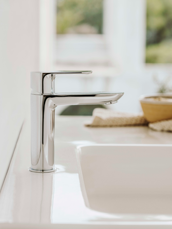 Baterie lavoar Cala Smooth Body Cold Start, A5A326EC00, crom [4]