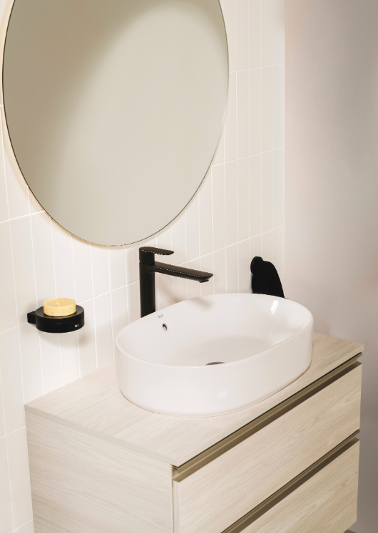 Lavoar oval pe blat The Gap, 55x39x13 cm, A3270Y1000, alb [2]