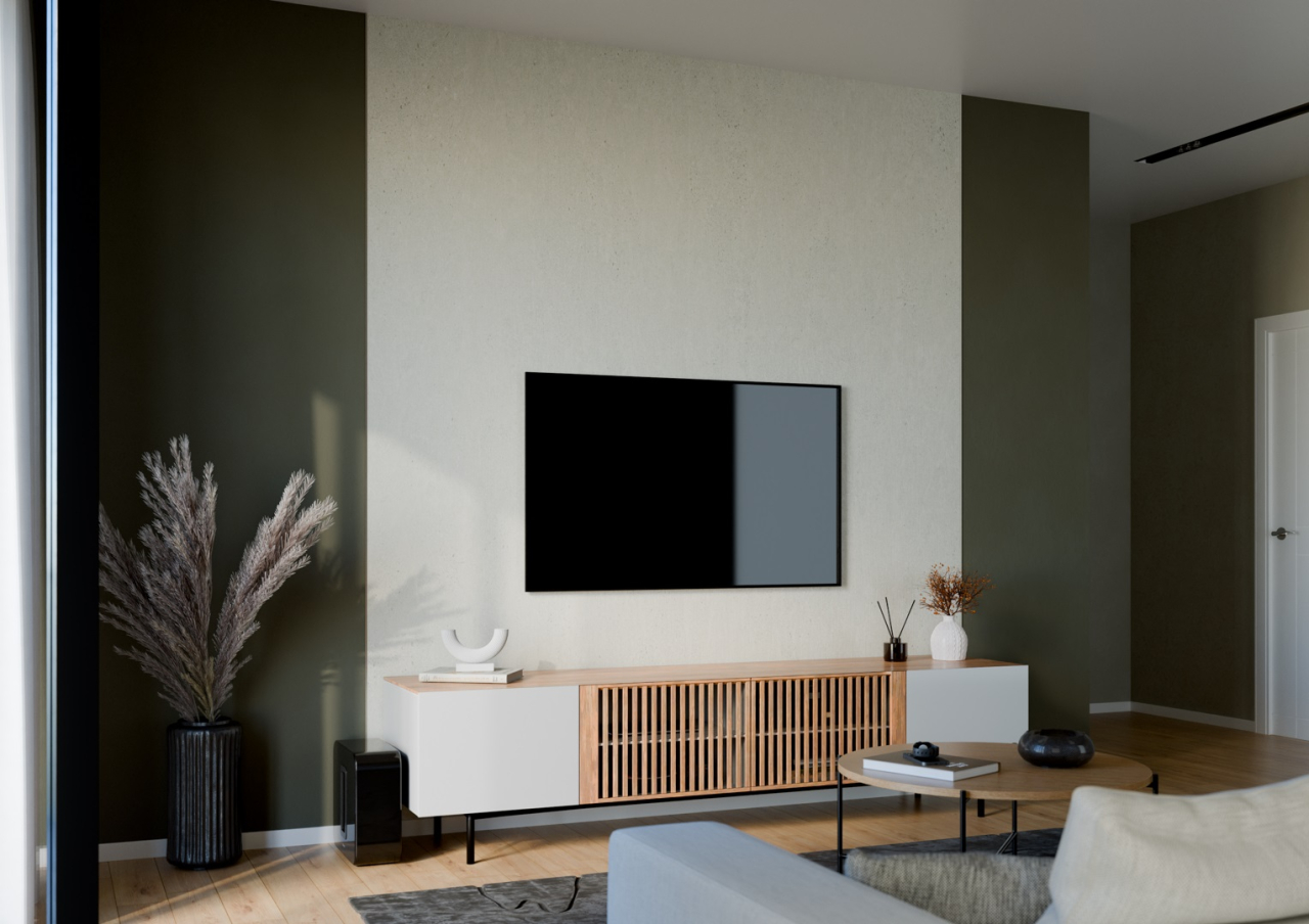 Panou de perete SPC Massi Raw Concrete Ivory WM 540, 117.5x280 cm, bej [5]