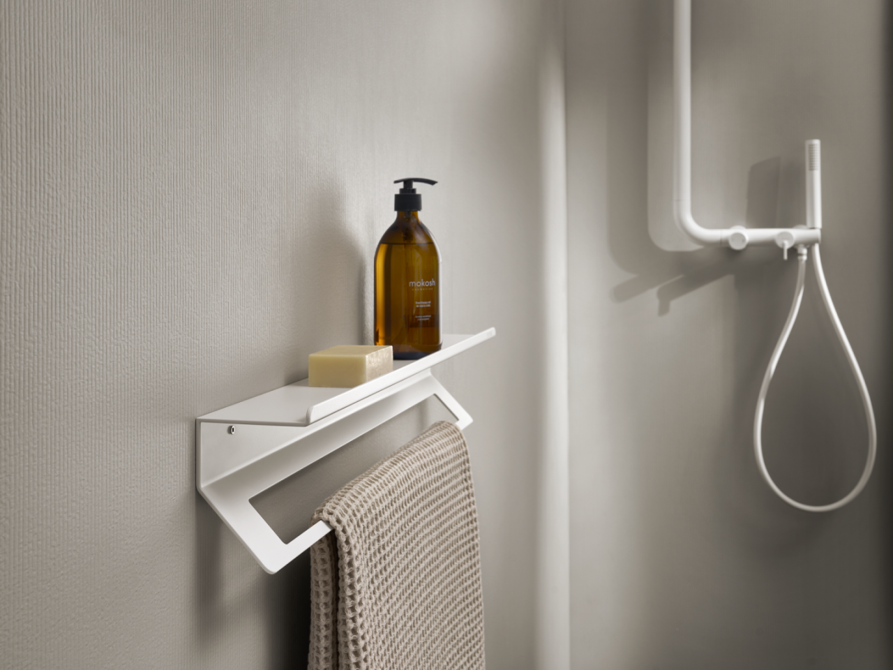 Panou de perete SPC Mono Grey WMS 541C, 120x60 cm, gri [5]