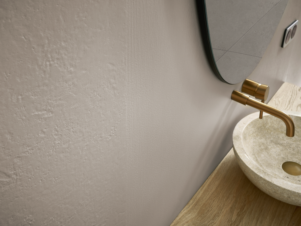 Panou de perete SPC Mono Pure Structure Cashmire WMS 542C, 117.5x280 cm, bej [4]