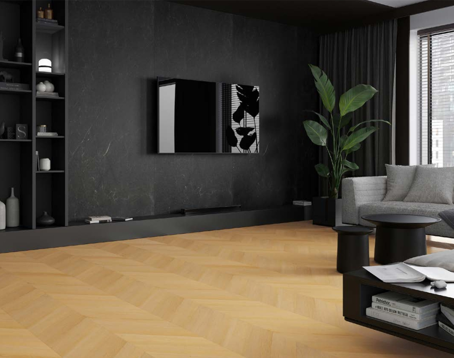 Panou de perete SPC Monreale Stone Essence Black WMS 518C, 117.5x280 cm, negru [5]