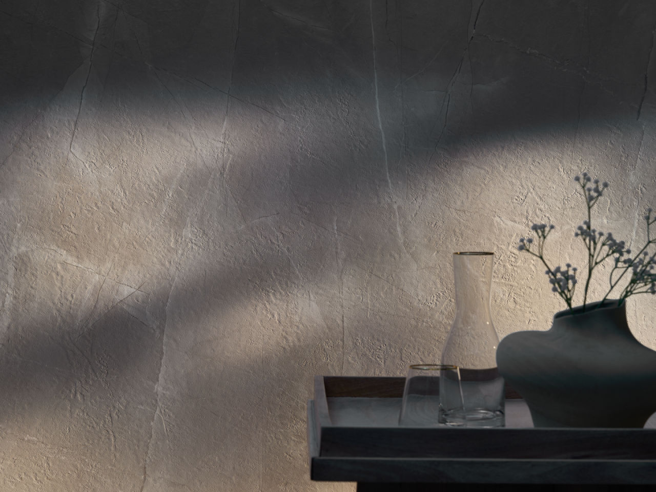 Panou de perete SPC Monza Stone Essence White WMS 520C, 117.5x280 cm, gri [4]