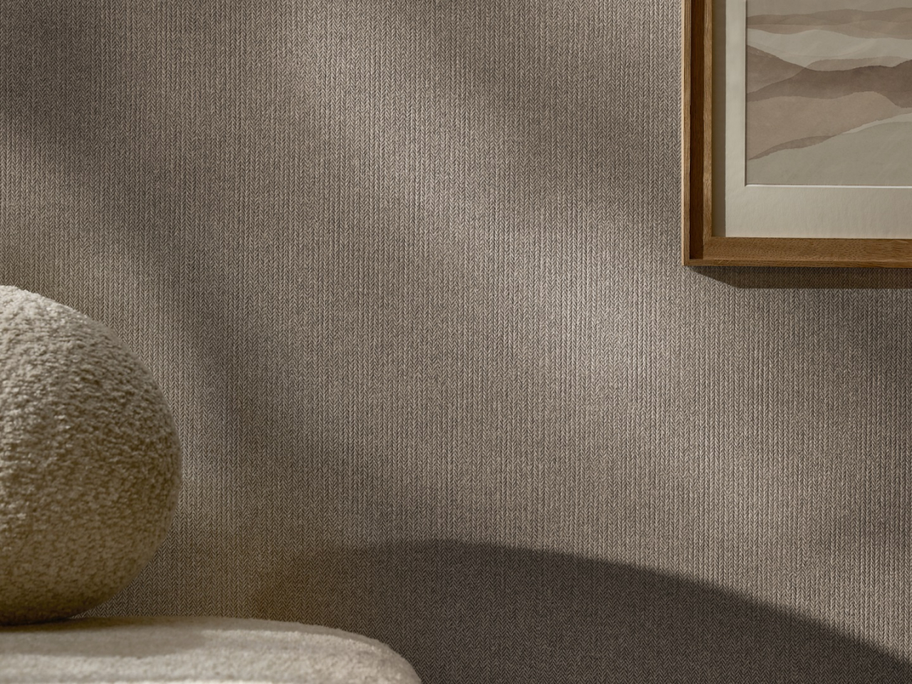 Panou de perete SPC Tweed Pure Ivory Structurat WMS 528S, 117.5x280 cm, bej [4]