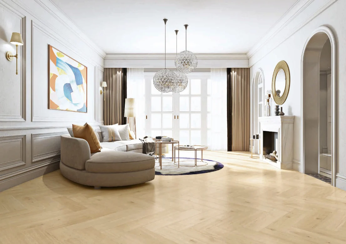 Parchet laminat 8 mm Herringbone Manor Chambord 62705, clasa 33, AC5 [2]