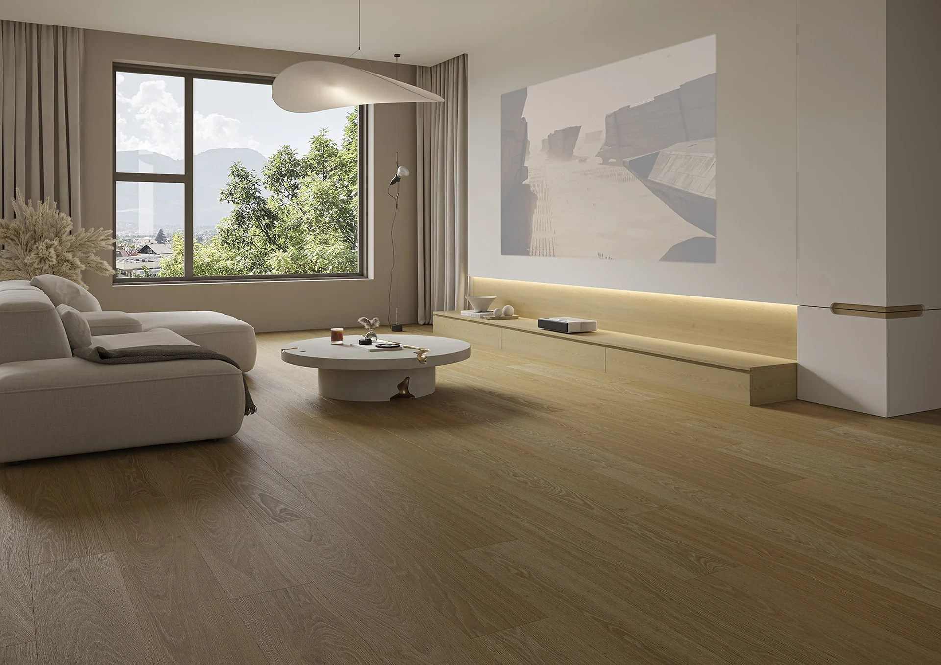 PARCHET SPC LARGE LINE STEJAR GOLD OAK 5+1MM [2]