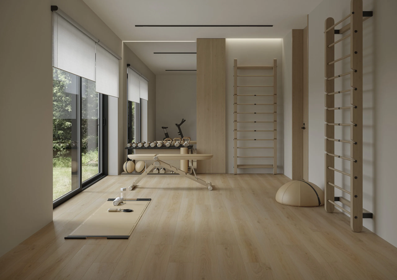 PARCHET SPC STANDARD LINE STEJAR ALMOND OAK 4.5+1 MM [2]