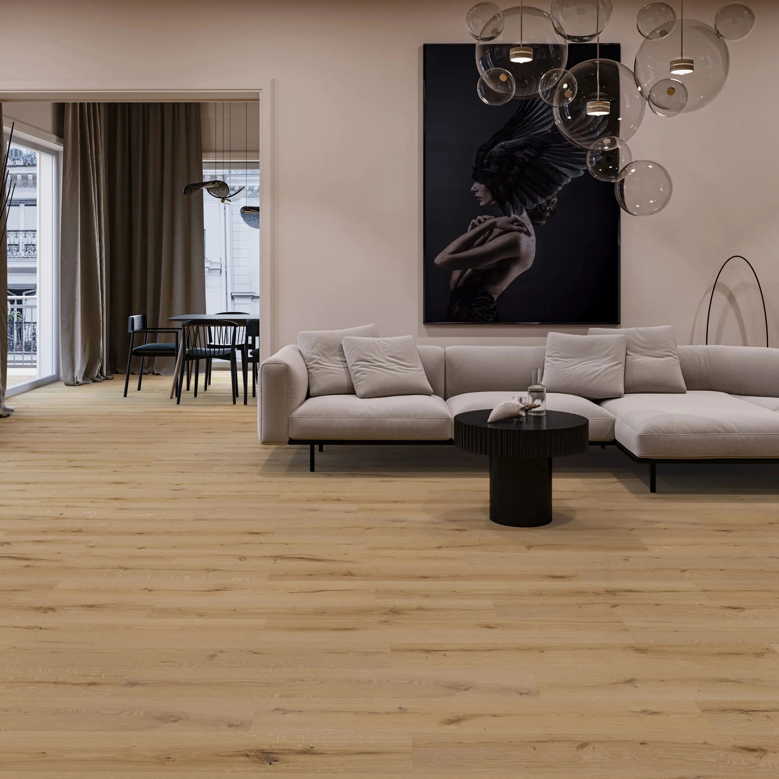 PARCHET SPC STANDARD LINE STEJAR HONEY OAK 5+1MM [2]