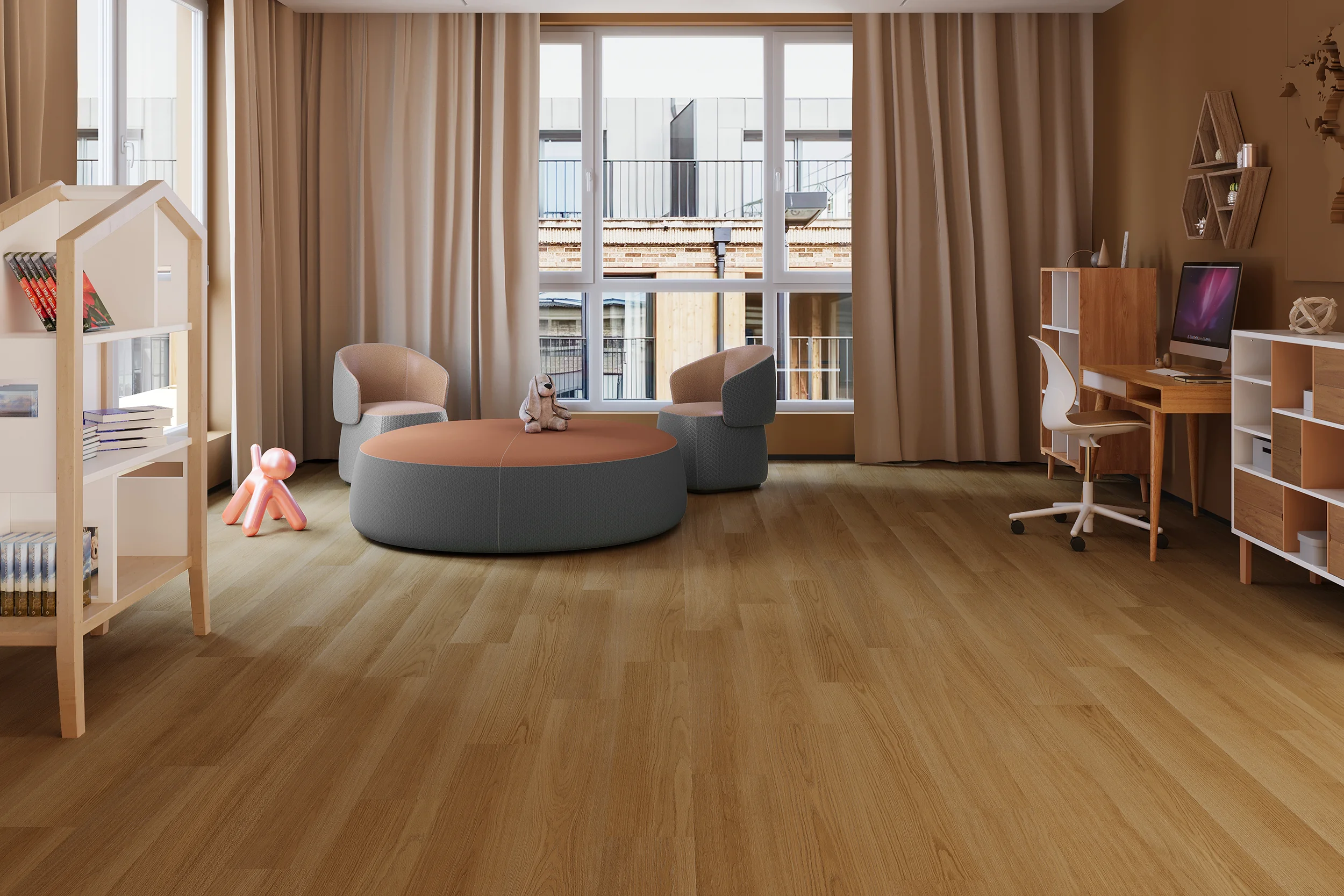 PARCHET SPC STANDARD LINE STEJAR WHEAT OAK 5+1MM [3]