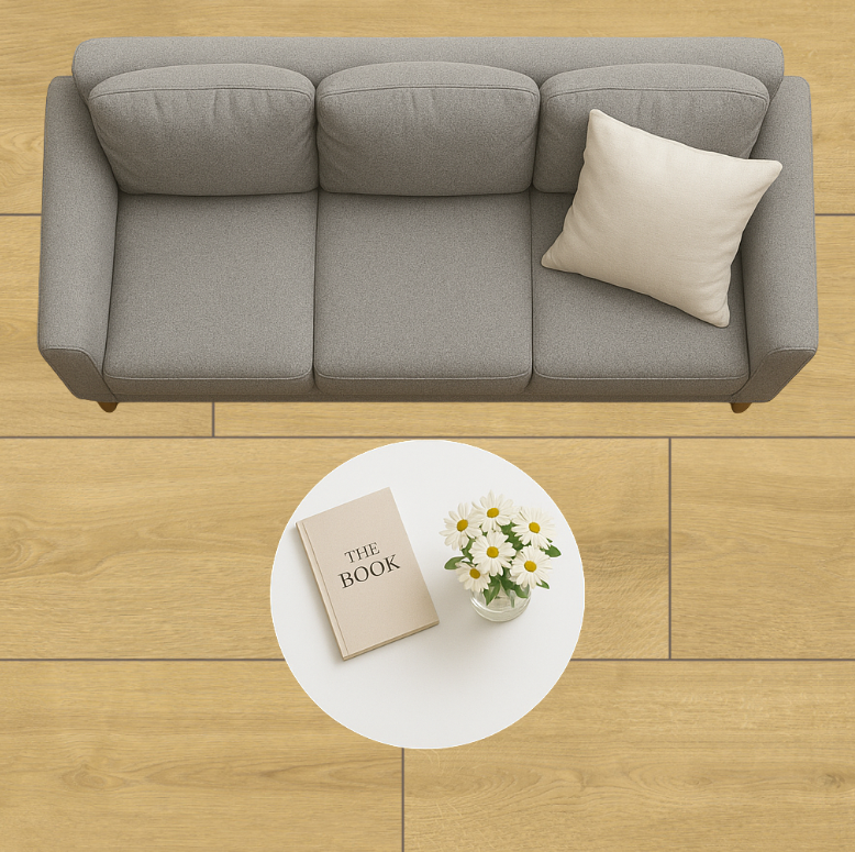 Pardoseala SPC Pro Nature Kisuca Oak 64636, 4 mm, clasa 34, AC6 [2]