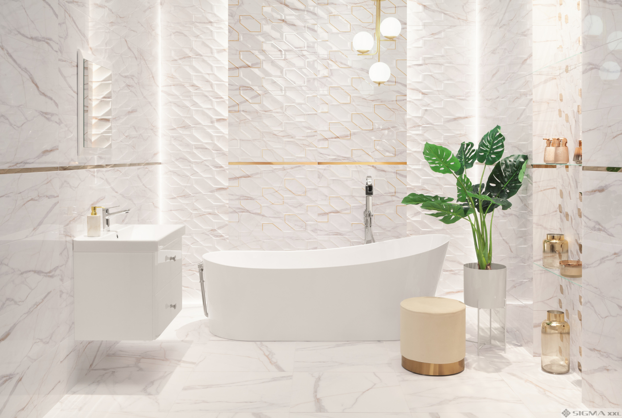 Piesa decorativa Dorado Stone, 29.8x74.8, alb, finisaj mat [2]