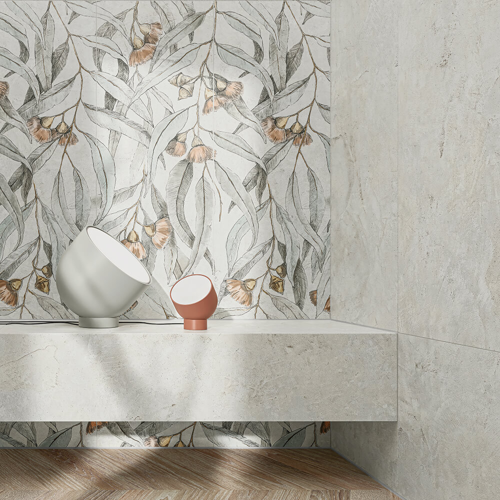 Faianta tip ciment Taonga Str, 32.8x89.8, bej, finisaj mat [2]