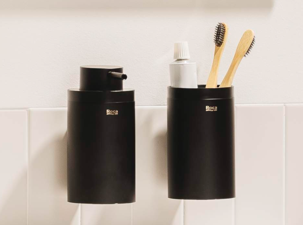 Suport suspendat periute de dinti Hotels, A817595C40, negru, mat [2]