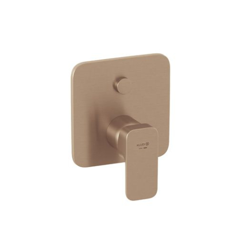 Baterii baie - Baterie cada/dus cu monocomandă incastrata, Renon, 42759N175, roz-auriu periat