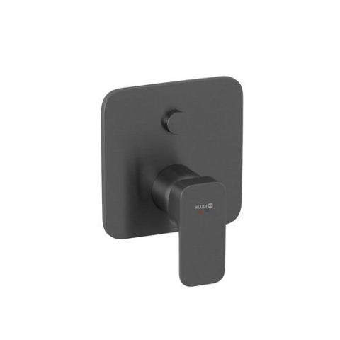 Baterii baie - Baterie cada/dus cu monocomandă incastrata, Renon, 42759N275, negru periat