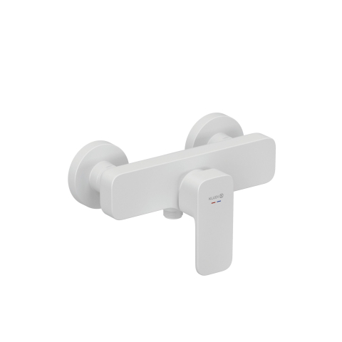 Baterii baie - Baterie dus cu monocomandă Renon, 428315375, alb, mat