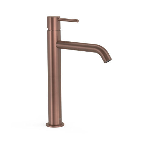 Baterii baie - Baterie inalta cu monocomanda Study, 26230701VO, maro periat