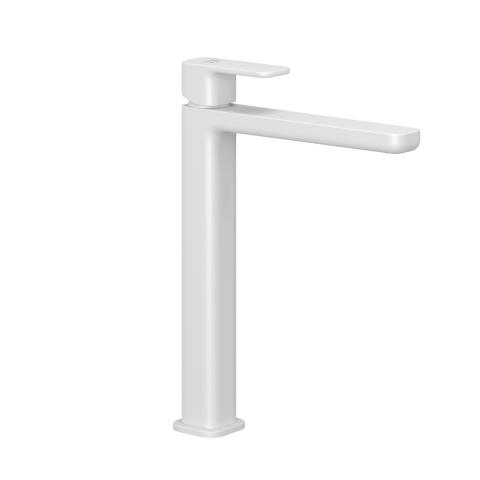 Baterii baie - Baterie lavoar inalta cu monocomandă Renon, 422985375, alb, mat