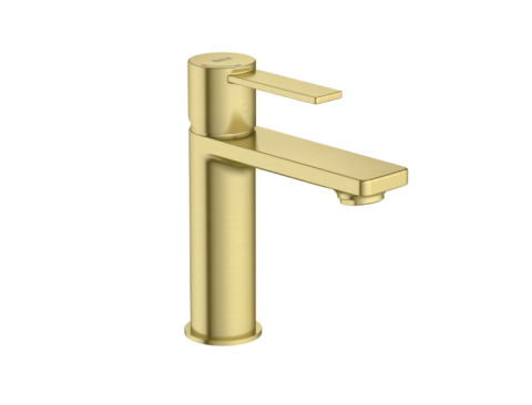 Sanitare - Baterie lavoar Targa N Smooth Body Cold Start, A5A325FVA0, auriu periat