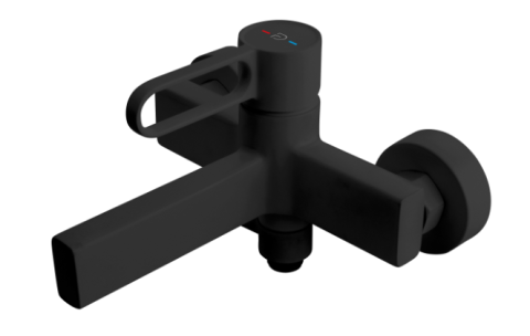 Sanitare - Baterie perete cada/dus ZAFFIRO, FD1-ZFR-1-55, auriu