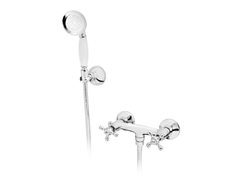 Sisteme de dus - Baterie perete dus LACRIMA, FD1-LRA-77-66, auriu periat