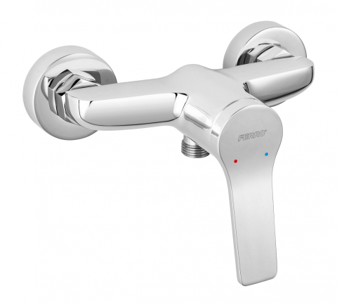 Sanitare - Baterie perete dus Stratos, crom BSC7