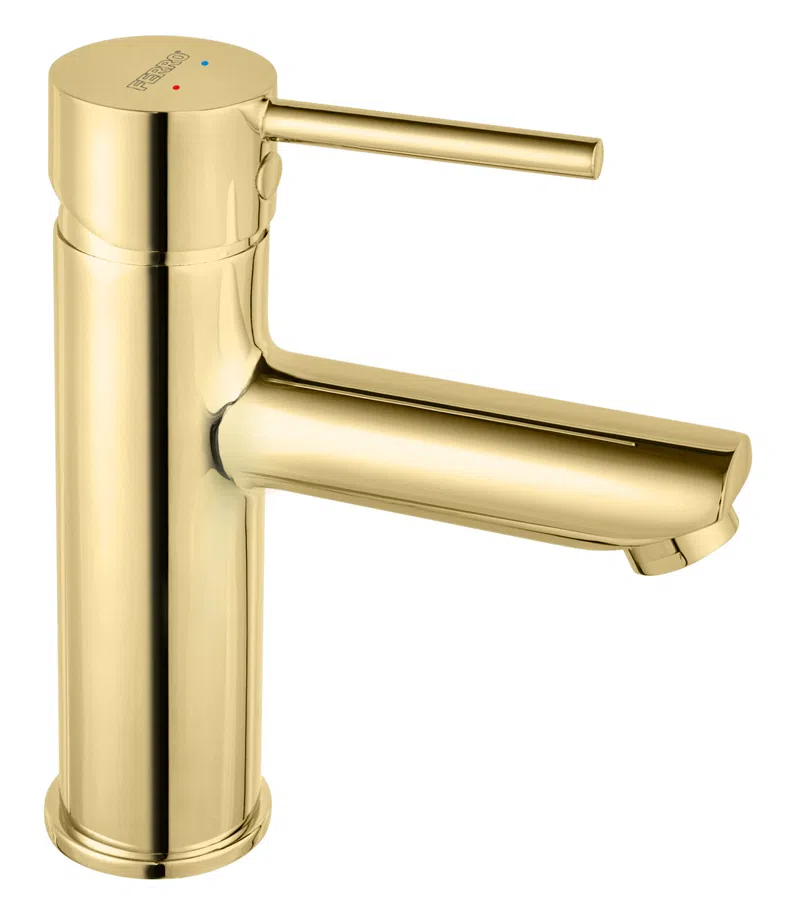 Baterii baie - Baterie stativa lavoar Fiesta Gold, auriu, BFI2G