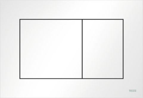 Clapete de acționare - Clapetă pentru WC cu acționare dublă, 9240400, alb lucios