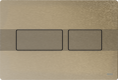 Clapete de acționare - Clapetă pentru WC cu acționare dublă, 9240437, nichel periat, structură în linie