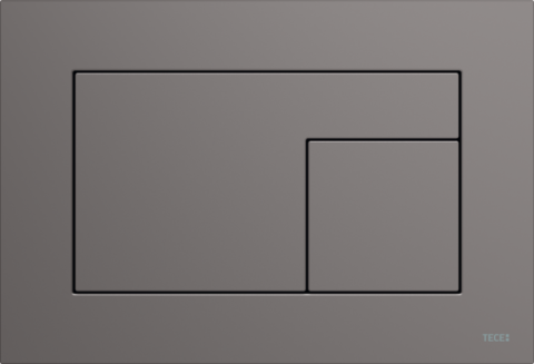 Sanitare - Clapetă pentru WC cu acționare dublă, 9240731, gri antracit