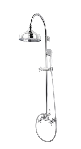 Sisteme de dus - Coloana de dus cu baterie LACRIMA, FD1-LRA-7SET1-11, crom