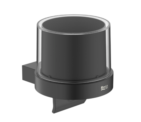 Accesorii - Dispenser sapun suspendat Hotels, A817590C40, negru, mat