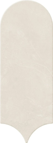 Brick & More - Faianta portelanata Alma Scale Ivory mat, 8x21.5 cm, crem, finisaj mat