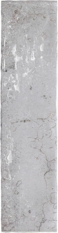 Brick & More - Faianta portelanata tip piatra, Industrial Silver 7.5x30, gri, finisaj lucios