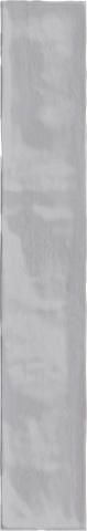 Brick & More - Faianta portelanata texturata, Switch Pearl Brillo 6.5x39.5, gri, finisaj lucios