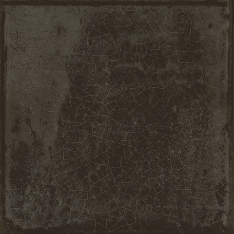 Brick & More - Gresie/Faianta portelanata tip piatra, Alchimia Anthracite 15x15, negru, finisaj lucios