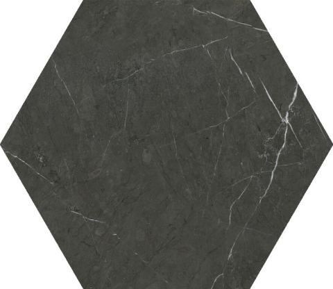 Brick & More - Gresie/Faianta portelanata tip marmura, Marquina Mate 15x17, gri, finisaj mat