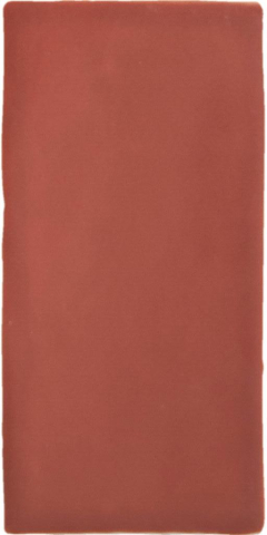 Brick & More - Faianta portelanata Atlas Garnet Mat 7.5x15, caramiziu, finisaj mat