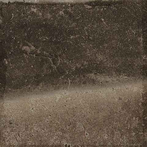 Faianta - Gresie/Faianta portelanata tip piatra, Beck Barrel 10x10, maro, finisaj mat