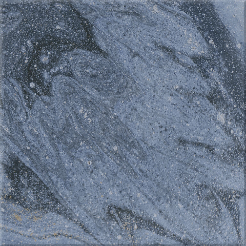 Brick & More - Gresie/Faianta portelanata tip piatra, Swirl Blue 15x15, albastru, finisaj lucios