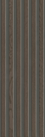 Faianta - Faianta portelanata tip riflaj, Jarel Wengue Mat, 30x90 cm, maro, finisaj mat
