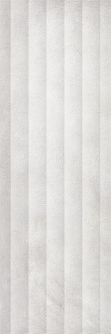 Faianta rectificata tip ciment, London Eye Gris 30x90 cm, alb, finisaj mat [2]