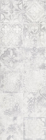 Faianta rectificata tip ciment, London Decor Hidraulico 30x90 cm, gri, finisaj mat [1]