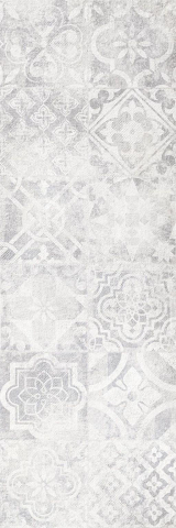 Faianta - Faianta rectificata tip ciment, London Decor Hidraulico 30x90 cm, gri, finisaj mat